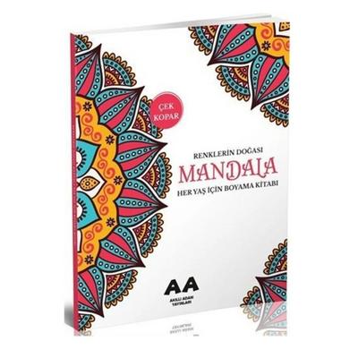 Akıllı Adam - Mandala Boyama Kitabı Renklerin Doğası