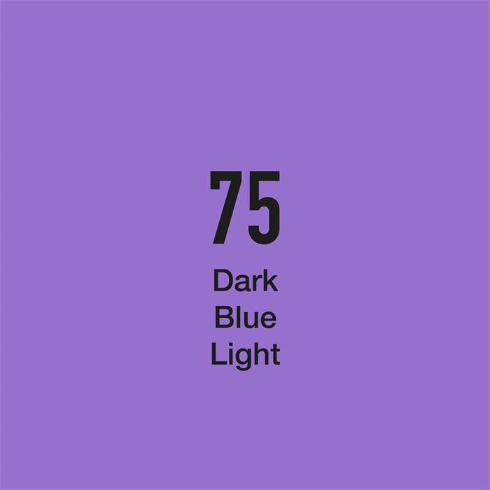 75 Dark Blue Light