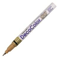 Marvy Deco Color Opaque Paint Marker Boya Markör Extra İnce Altın