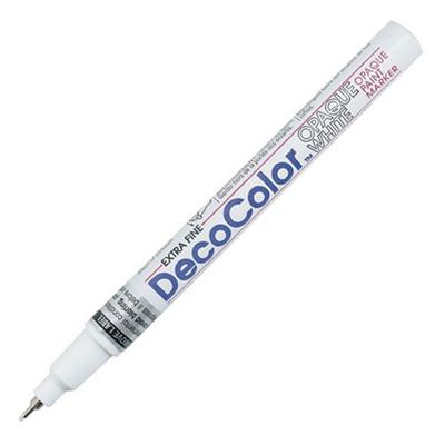 Marvy Deco Color Opaque Paint Marker Boya Markör Extra İnce Beyaz