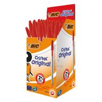 Bic Cristal Original Tükenmez Kalem 50'Li Paket Kırmızı