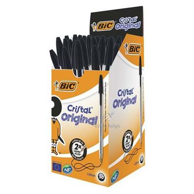 Bic Cristal Original Tükenmez Kalem 50'Li Paket Siyah