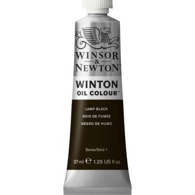 Winsor & Newton Winton Tüp Yağlı Boya 37Ml 337 Lamp Black