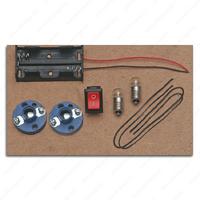 Elektrik Devresi Seri - Parelel Çift Duylu Deney Seti Pilsiz