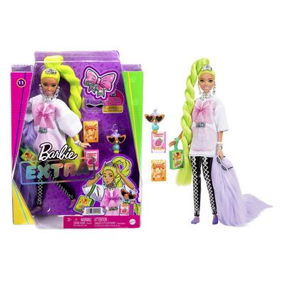 Barbie Extra Hdj44 Neon Saçlı Bebek