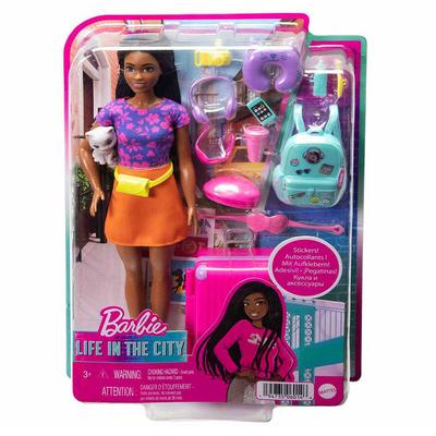 Barbie Hgx55 Life In The City Brooklyn Seyehatte Bebeği Ve Aksesuarları