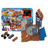 Hot Wheels Monster Trucks Hnb93 Arena Smasher Tiger Shark Oyun Seti