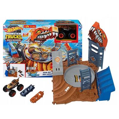 Hot Wheels Monster Trucks Hnb93 Arena Smasher Tiger Shark Oyun Seti