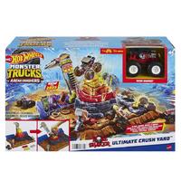 Hot Wheels Monster Trucks Hnb96 Arena Smasher Bone Shaker Muhteşem Çarpışma Arenası