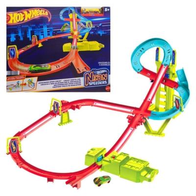 Hot Wheels Hpc07 Neon Yarışlar Çoklu Yarış Heyecanı