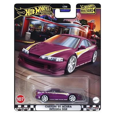 Hot Wheels Premium Boulevard Hrt77 Custom '01 Acura Integra Gsr