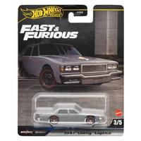Hot Wheels Premium Fast & Furious Hrt98 1987 Chevy Caprice