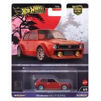 Hot Wheels Premium Car Culture Hrv85 '73 Honda Civic Custom