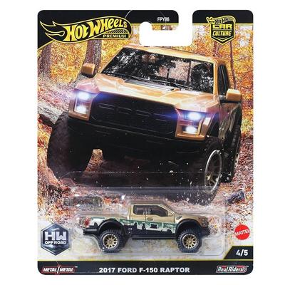Hot Wheels Premium Car Culture Jbk70 2017 Ford F-150 Raptor
