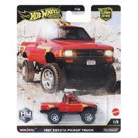 Hot Wheels Premium Car Culture Jbk73 1987 Toyota Pickup Truck