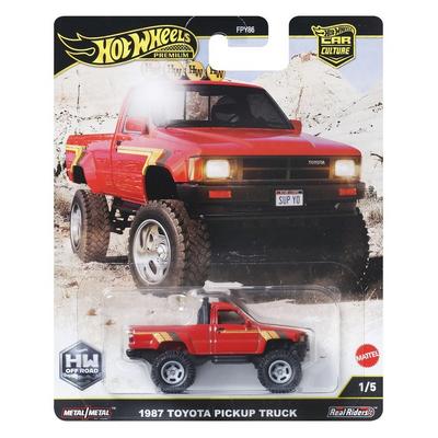Hot Wheels Premium Car Culture Jbk73 1987 Toyota Pickup Truck