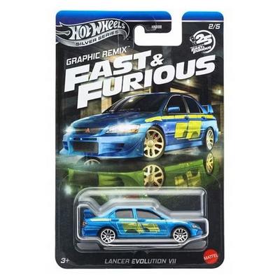Hot Wheels Silver Fast & Furious Jby47 Lancer Evolution Vıı