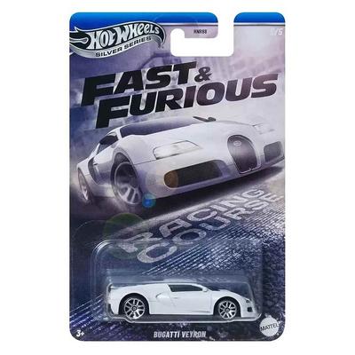 Hot Wheels Silver Fast & Furious Bugatti Veyron