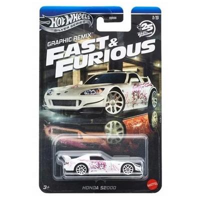 Hot Wheels Silver Fast & Furious Jby44 Honda S2000
