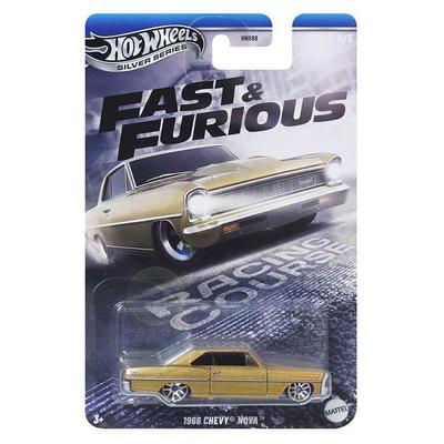 Hot Wheels Silver Fast & Furious 1966 Chevy Nova
