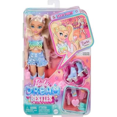 Barbie Jfx96 Dream Besties Ana Karakter Bebekler Malibu Skate Party