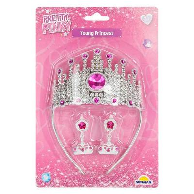 Sunman Pretty Pinky Np079 Taç Ve Takı Seti