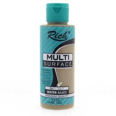 Rich Professional Multi Surface Akrilik Boya 120Cc 2116 Çakıl Taşı