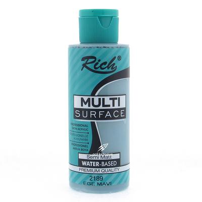 Rich Professional Multi Surface Akrilik Boya 120Cc 2189 Ege Mavi