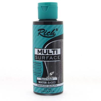 Rich Professional Multi Surface Akrilik Boya 120Cc 2236 Çikolata