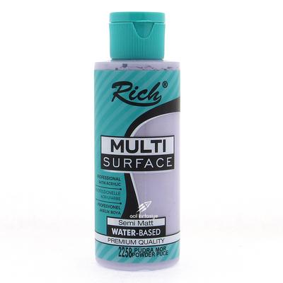 Rich Professional Multi Surface Akrilik Boya 120Cc 2258 Pudra Mor