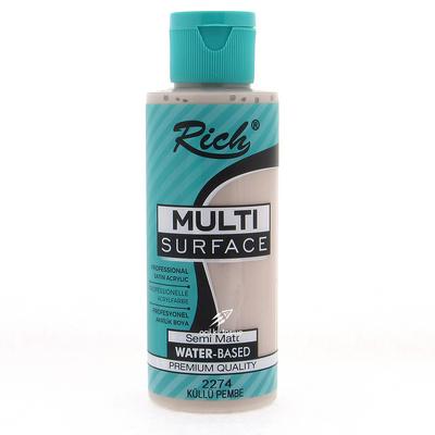Rich Professional Multi Surface Akrilik Boya 120Cc 2274 Küllü Pembe