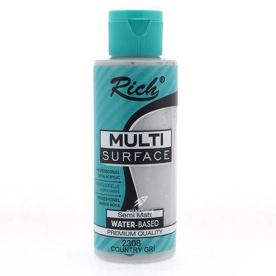 Rich Professional Multi Surface Akrilik Boya 120Cc 2308 Country Gri
