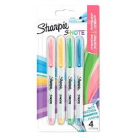 Sharpie S-Note Kreatif Kesik Uçlu Permanent Marker 4 Renk