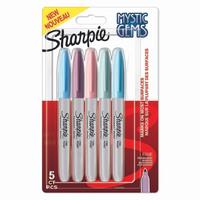 Sharpie Permanent Marker Fine Set Mystic Gems  5 Renk