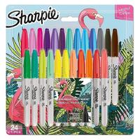 Sharpie Permanent Marker Fine 24 Renk Flamingo