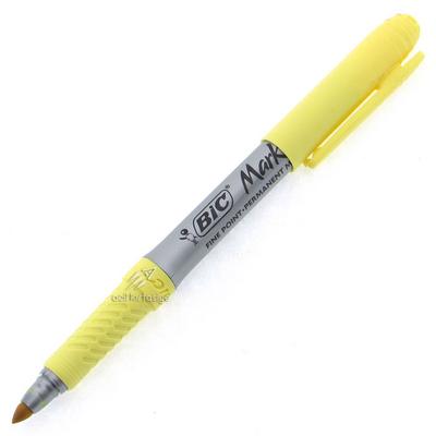 Bic Marking Permanent Marker Fine Point Lemon Bliss