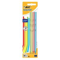 Bic Evolution Stripes Kurşun Kalem Hb 4'Lü Paket