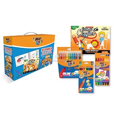 Bic Kids Dikkat Geliştirici Boyama Seti 37 Parça