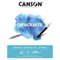 Canson Graduate Sulu Boya Defteri 250Gr A5 20 Yaprak