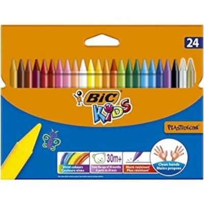 Bic Kids Plastidecor Mum Boya 24 Renk
