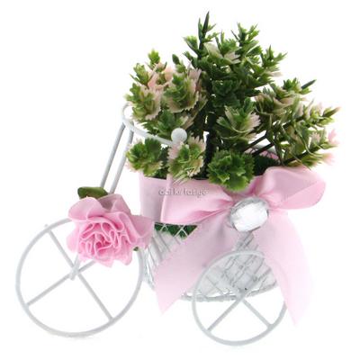 Lutart Happy Life Çiçekli Bisiklet Dekor