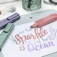 Faber-Castell Fosforlu Kalem Textliner 46 Metalik 4'Lü Set Yeni Renkler