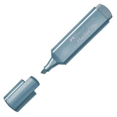 Faber-Castell Fosforlu Kalem Textliner 46 Metalik Magnificent Blue