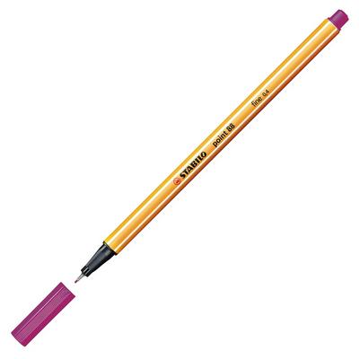 Stabilo Point 88/49 Keçeli Kalem Çilek Kırmızısı