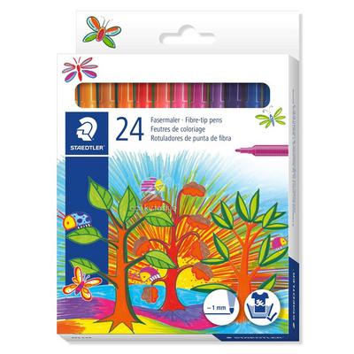 Staedtler Yıkanabilir Keçeli Kalem 24'Lü