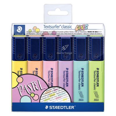 Staedtler Textsurfer Classic Fosforlu Kalem Seti 6'Lı Pastel