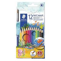 Staedtler Noris Aquarell Sulu Kuru Boya Kalemi 12 Renk