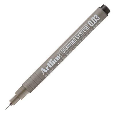 Artline Drawing System Çizim Kalemi Siyah 0,03Mm