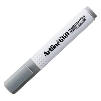 Artline Ek-660 Fosforlu İşaretleme Kalemi Pastel Gri