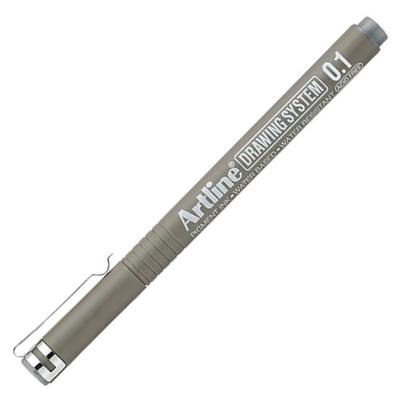 Artline Drawing System Çizim Kalemi 0,1Mm Gri